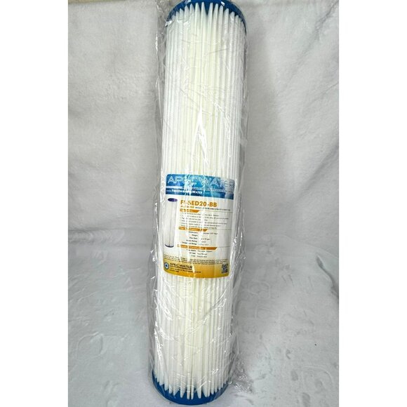 APEC 20" Sediment Filter FI-SED20-BB Whole House Reusable - Picture 1 of 3